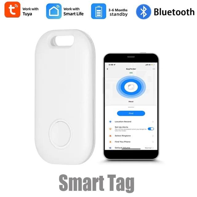Kablosuz Mini GPS Takip Cihazı Kayıp Önleme Alarmı Anahtar Çocuk Çanta Cüzdan Bulucu Bluetooth Uygulaması GPS Konumlandırıcı Akıllı Etiket iPhone Android İçin