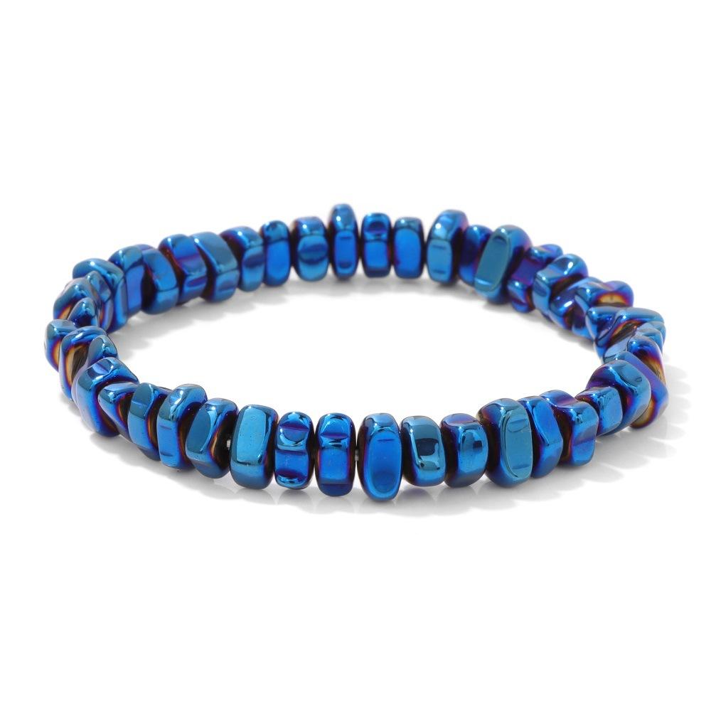 JYL TS Bracelet Men's  Double Layer Sparkling Stone Bold Enhances Charm And Radiance