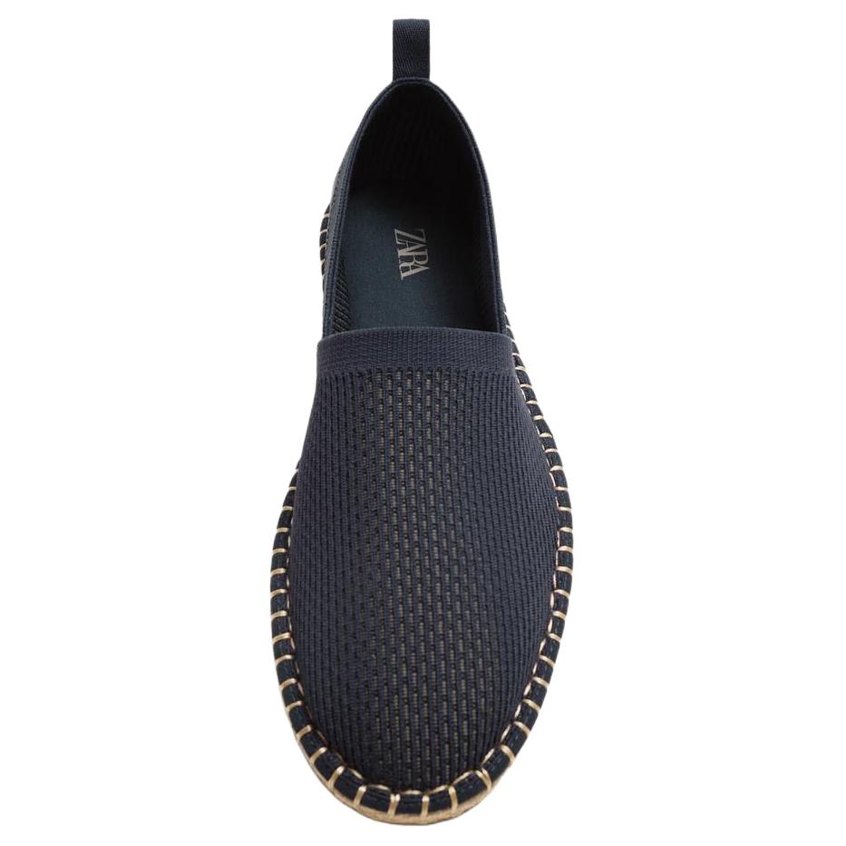 Zara Minimalist Comfortable Commuting Outdoor Knitted Fabric Linen Bottom Casual Men Casual Blue 12705520400