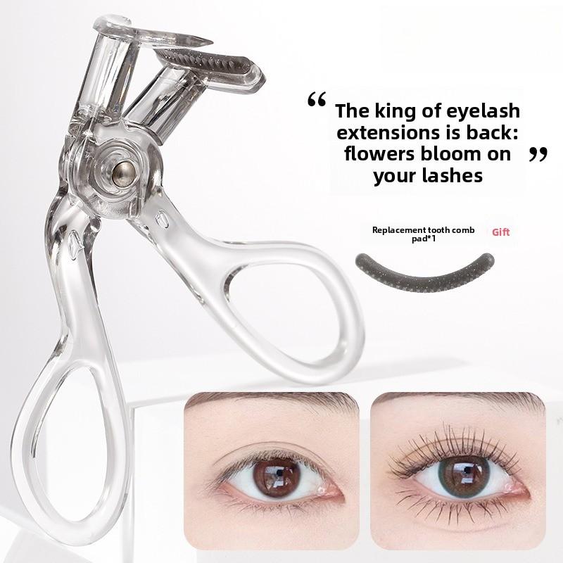 Toothed Eyelash Curler, Natural Curl, Long-lasting Setting, Wide-angle Borderless Sunflower Eyelash Curler