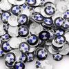 50 STÜCK 14mm Autoemblem Auto Schlüssel Aufkleber Dekoration Aufkleber Für e46 e90 e60 e39 f30 e36 f10 f20 e87 e92 e30 e34 X1 X3 X5
