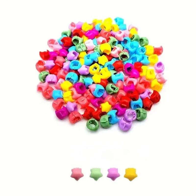 50 buc Colorate Agrafe de Păr pentru Fete Drăguțe Floare Stea Gheare de Păr Stilizare Împletitură Ace de Păr Accesorii de Păr pentru Copii Articole de Păr