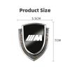 3D Badge Sticker Car Fender logo Rear Trunk Sticker For BMW M Power X1 e84 X3 f25 X5 e53 x6 e71 ix3 i3 320i 330d M4 1 3 5 Series mkhr65