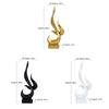 Modern Flame Small Sculpture Resin Home Decor For Living Room And Office Gift