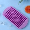 160 Grid Mini Silicone Ice Tray Ice Cubes Foldable Ice Mold Ice Breaker Ice Grid Tray Small Square Mold Ice Maker Silicone Mold