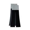 Black spliced flared pants women's autumn new Spice Girls high waist and thin casual yoga wide leg sweatpants
