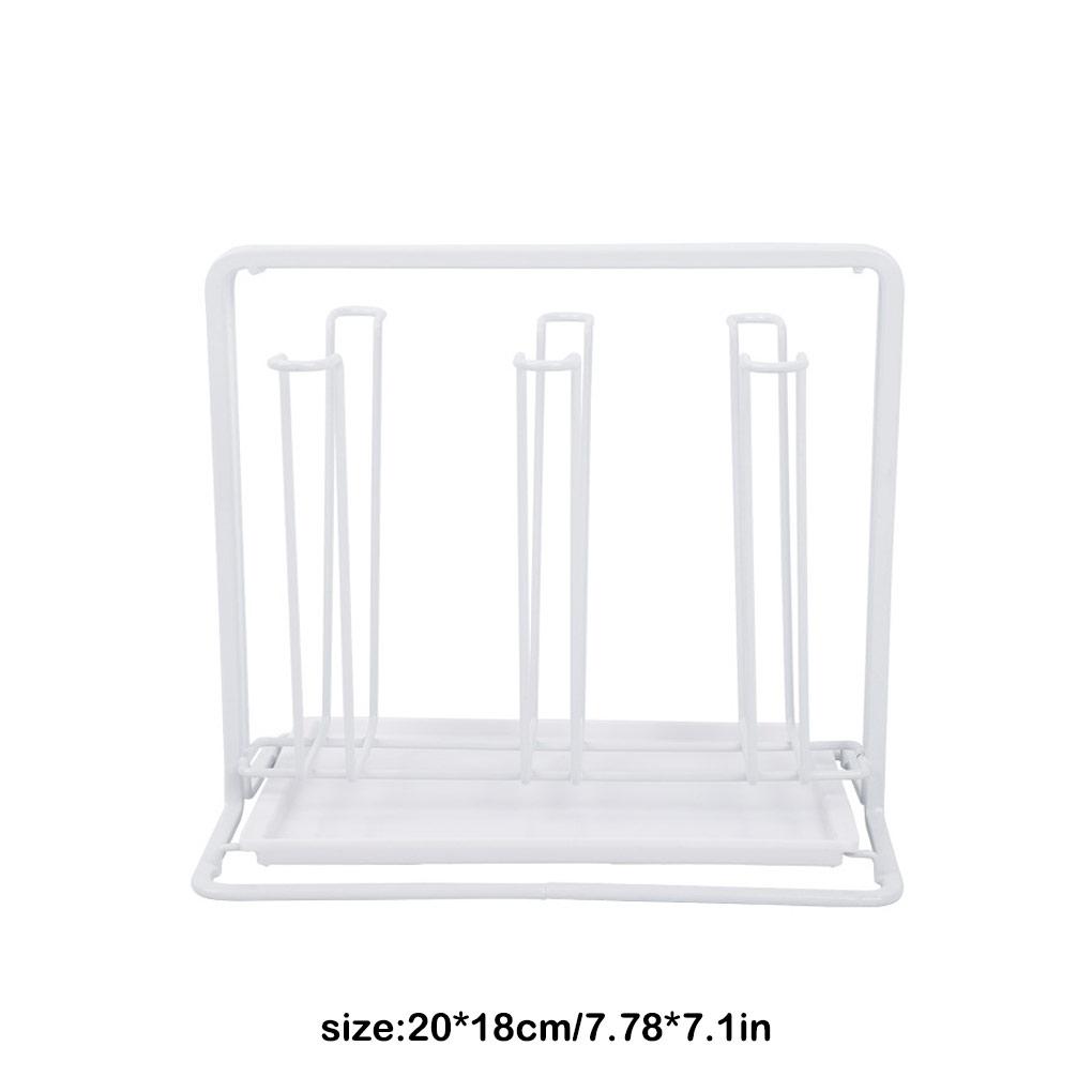Strong Load-bearing Bottle Holder For Kitchen Organization Creative Cup Holder Base Drain Rack Tray