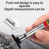 Car Tyre Tire Tread Depth Gauge Meter Auto Tire Wear Detection Measuring Pen Pen Color Coded Digital Caliper Monitoring System