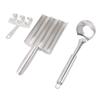 Stainless Steel Kitchen Triple Meatball Maker for Meatball Lovers Home Cooking Tools Dishwasher Safe