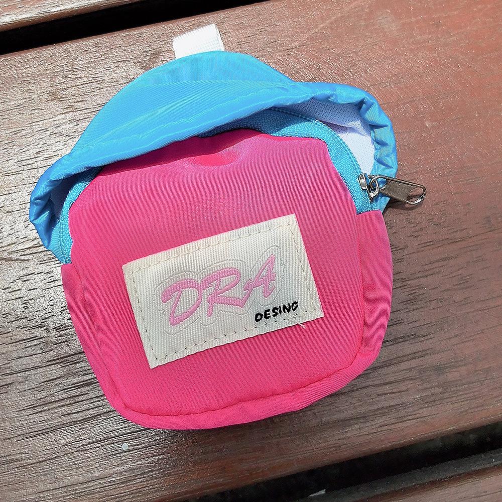 Portofel colorat Dopamine Hat pentru monede și breloc cu șnur pentru telefon mobil
