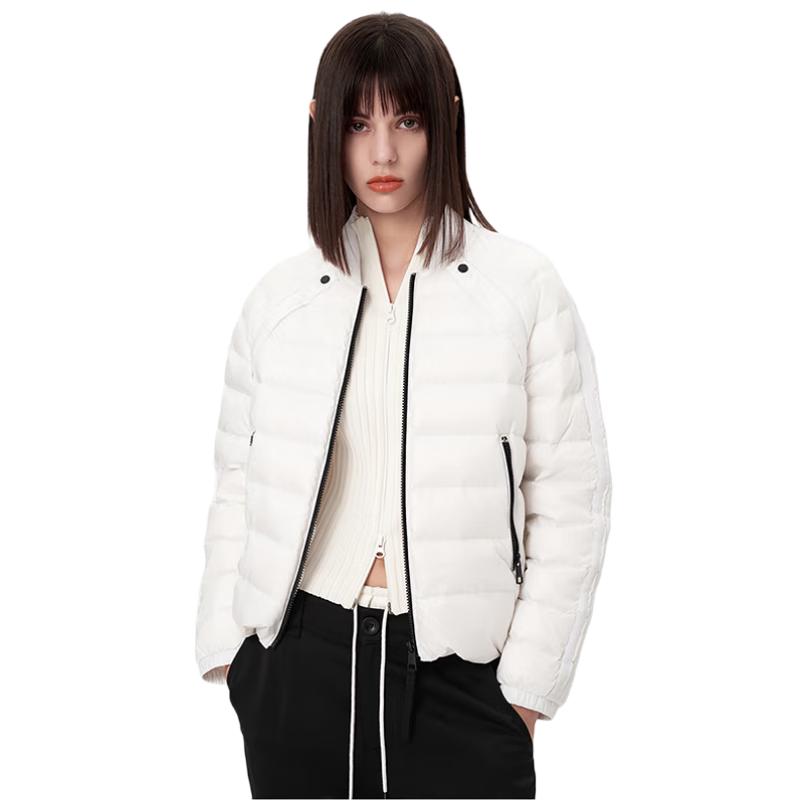 Jinyujie Women's Lightweight Stand Collar Down Jacket