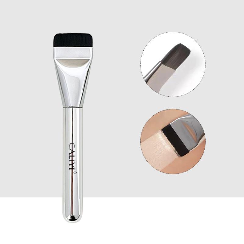 

1/3 PCS Flat-head Foundation Brush Ultra-thin Brush Head Traceless Foundation Makeup Brush Cosmetic Tools