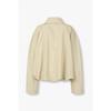 Studio Tomboy Volume Hem Single Button Jumper 9106213206