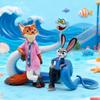 2 Stiluri Zootopia Model Realizat Manual Ornament Anime Vulpoiul Judy Păpușă Desen Animat Nick Cadou de Ziua de Naștere Cadou de Crăciun