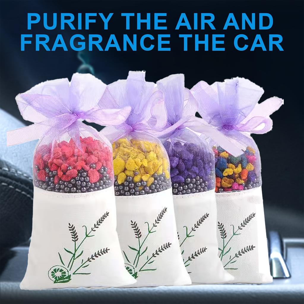 3 Packs 4 Types Of Car Air Fresheners Women'S Scent, Tulip, Car Air Freshener, Deodorizing, And Fresh Air