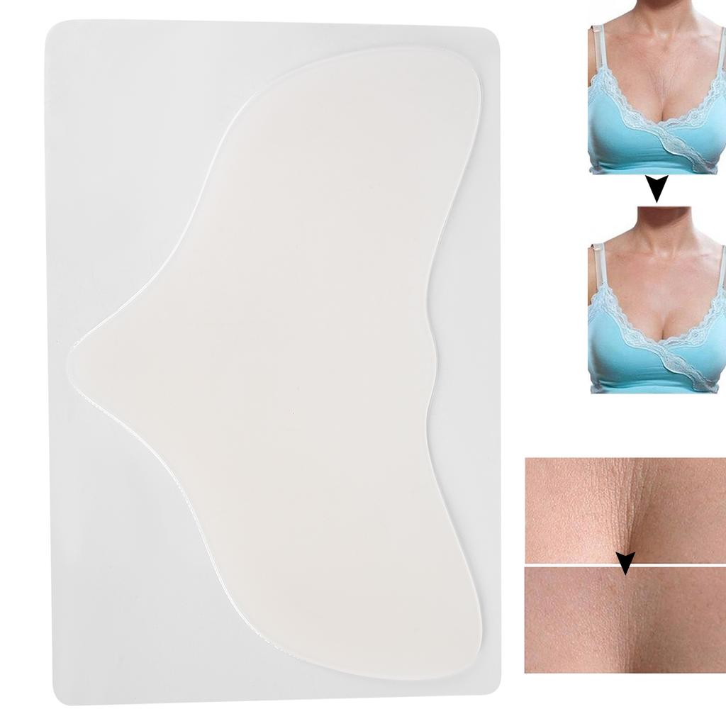 Silicone Anti Wrinkle Chest Pads Smooth Lifting Reusable Sleeping Chest Sticker Patches