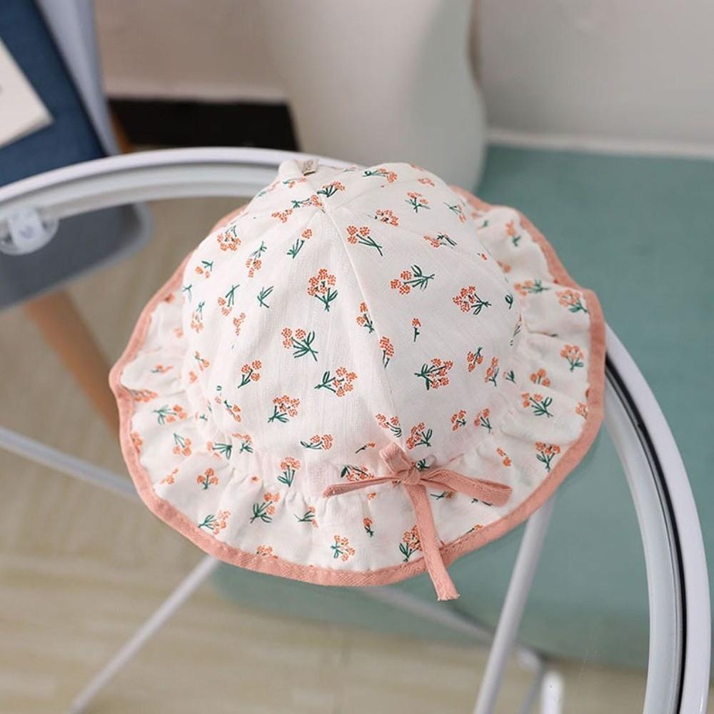 Breathable Baby Hat Lovely Bow Children Hat Lightweight Kids Sun Hat  Outdoor