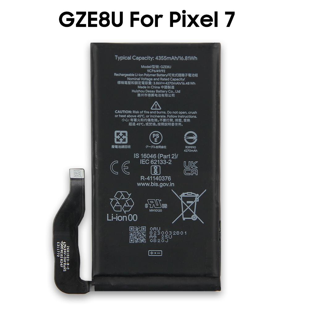 Replacement Phone Battery GMF5Z For Google Pixel 7 Pro GZE8U For Google Pixel 7 GP5JE For Google Pixel 7A