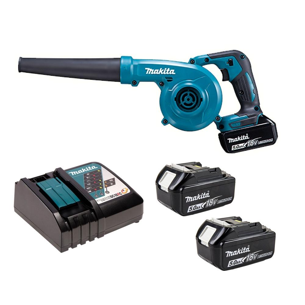 

[18 В] Вентилятор передачи зарядки Makida DUB185RTE [5,0 Ач, комплект из 2 шт.]