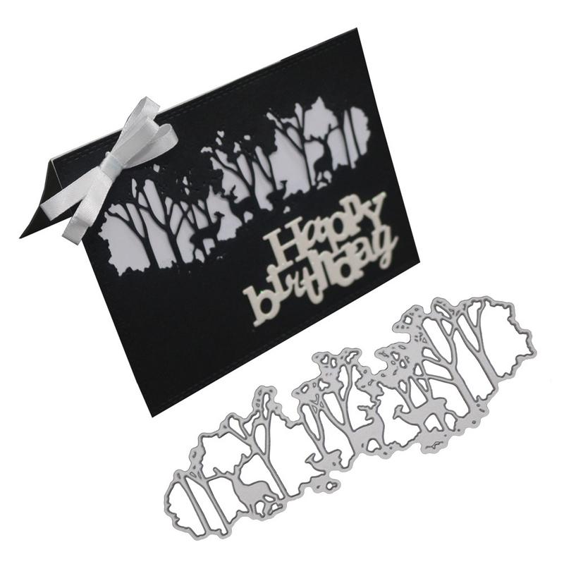 Deer Herd Embossing Die Cutter Craft DIY Cutting Dies Stencil Scrapbook Paper Cards