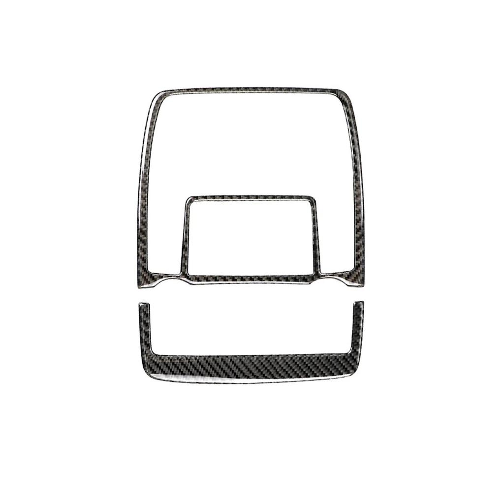 Car Front Reading Light Cover Trim Sticker Carbon Fiber Decal Decoration For BMW X5 E70 X6 E71 2007-2014 Interior Accessories