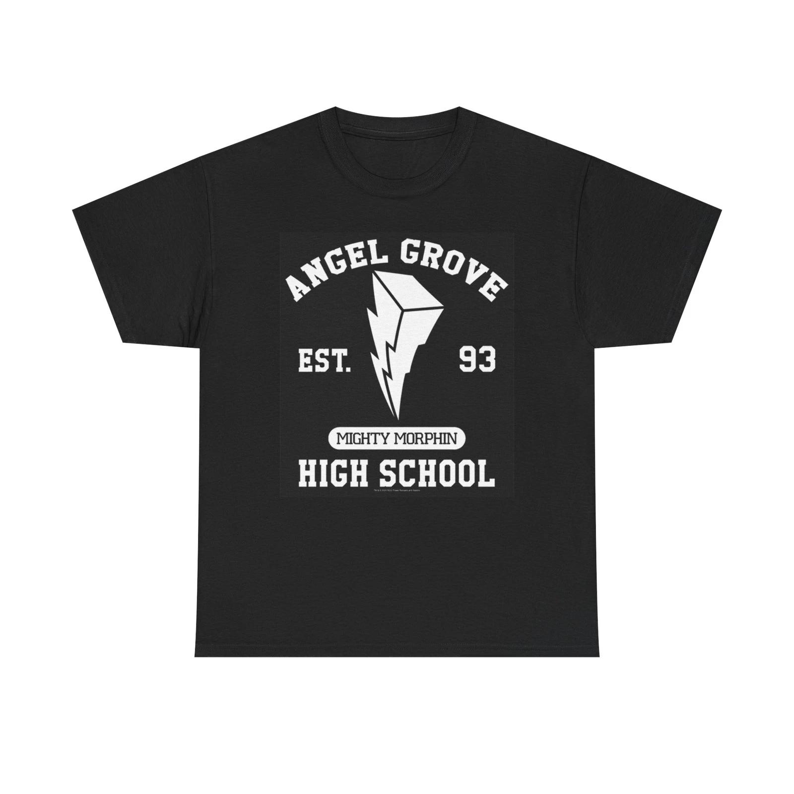 Men s and Women s T-shirts Power Rangers High School XXL