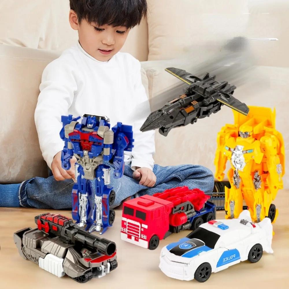 Transformation Spielzeug Roboter One Step Deformation Auto Action Figur Modell Dinosaurier Spielzeug für Jungen