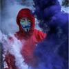 Halloween Glowing V Mask EL Wire Neon Light Up Anonymous Mask Cosplay Horror Luminous Mask for Man Women Haunted House Props