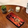 Chinese Shadow Puppetry Phone Case  Soft  Silicone Black For IPhone 17 16 15 14 13 12 11 X XR Plus Pro Max Plus