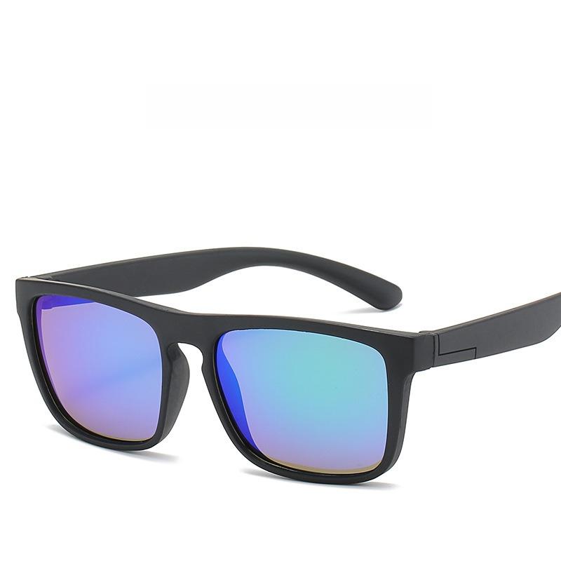 Fashion Retro Kids UV400 Sunglasses Square Frame Windproof Polarized Sunglasses Outdoor Sports Boys Girls UV400 Eyeglasses
