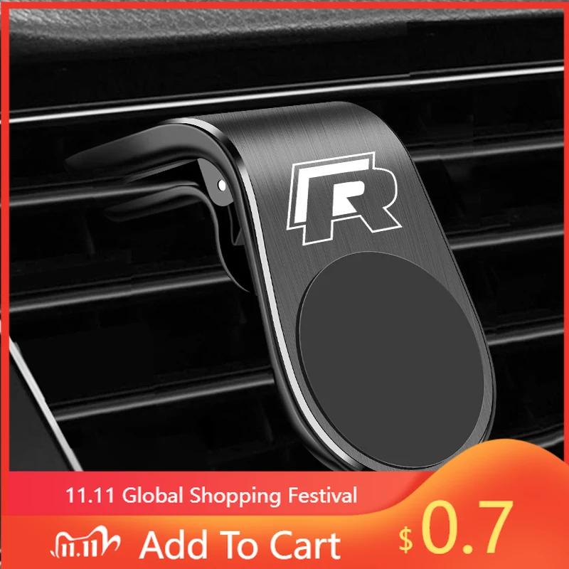 For VW New Car Air Vent Clip Mount Metal Magnetic Car Phone Holder Stand GPS Display for Volkswagen GOLF 5 Polo Golf 6 Golf 7