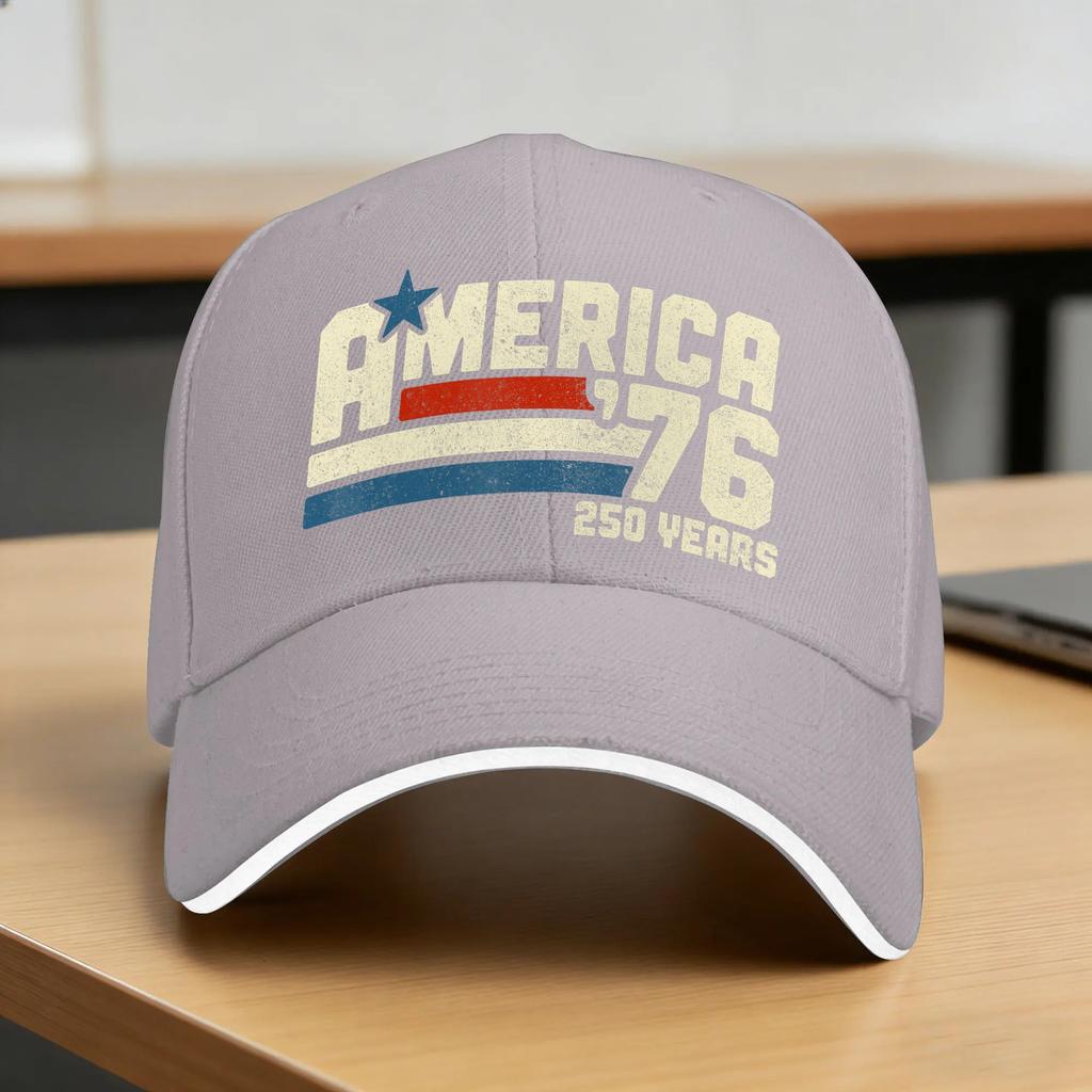 Anniversary USA th of July Patriotic Years American Baseball Cap yk Cute Trucker Sport Baseball Caps