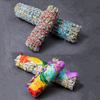 Floral Natural White Sage Grass Bundle Smudge Sticks Indoor Purification Grass Incense Stick for Home Cleansing