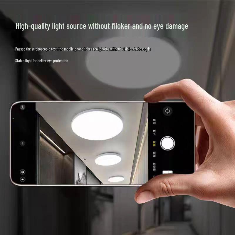 Ultra-Thin Waterproof LED Ceiling Light: 110v/24v/36v/12v for Ships, Bedrooms & Construction Sites