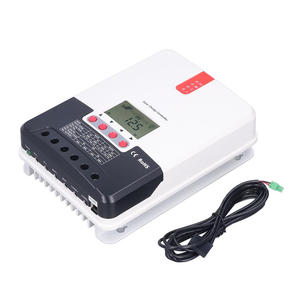 MPPT Solar Charging Controller 12V/24V 40A IP32 Waterproof Fast Response for RVs Home Yachts