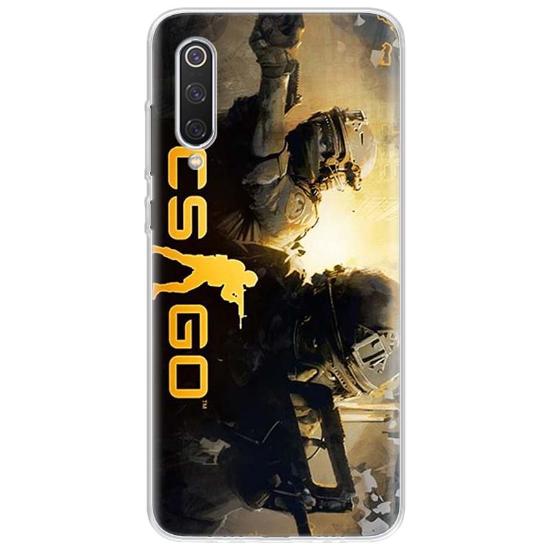 Counter Strike cs go Phone Case For Xiaomi Redmi Note 14 13 12 11 10 11E Pro Plus 12S 11S 11E 11T 10S Soft TPU Back Cover Note 1