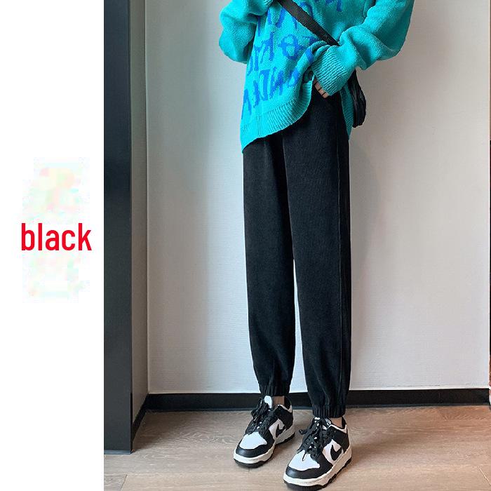 European Chenille Cotton Velvet Maternity Leggings – Thick, Slimming, Winter Sweatpants