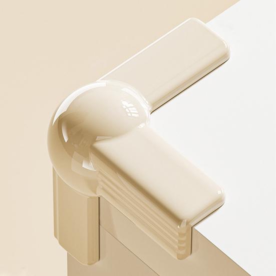 4Pcs Furniture Corner Protector Anti-collision Baby Proof Self-adhesive Table Desk Right Angle Sharp Edges Corner Guard Bumper Protective Cover