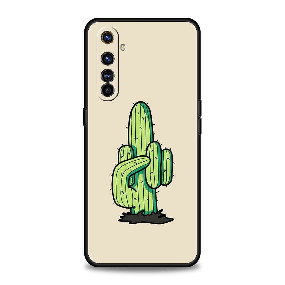 Cute Middle Finger Phone Case For Realme 16 15T 14 13 12 11 10 4G 9 8 5G Pro Plus C21 C25 C35 GT5 GT3 GT2 Neo 2 3 3T 5 Cover