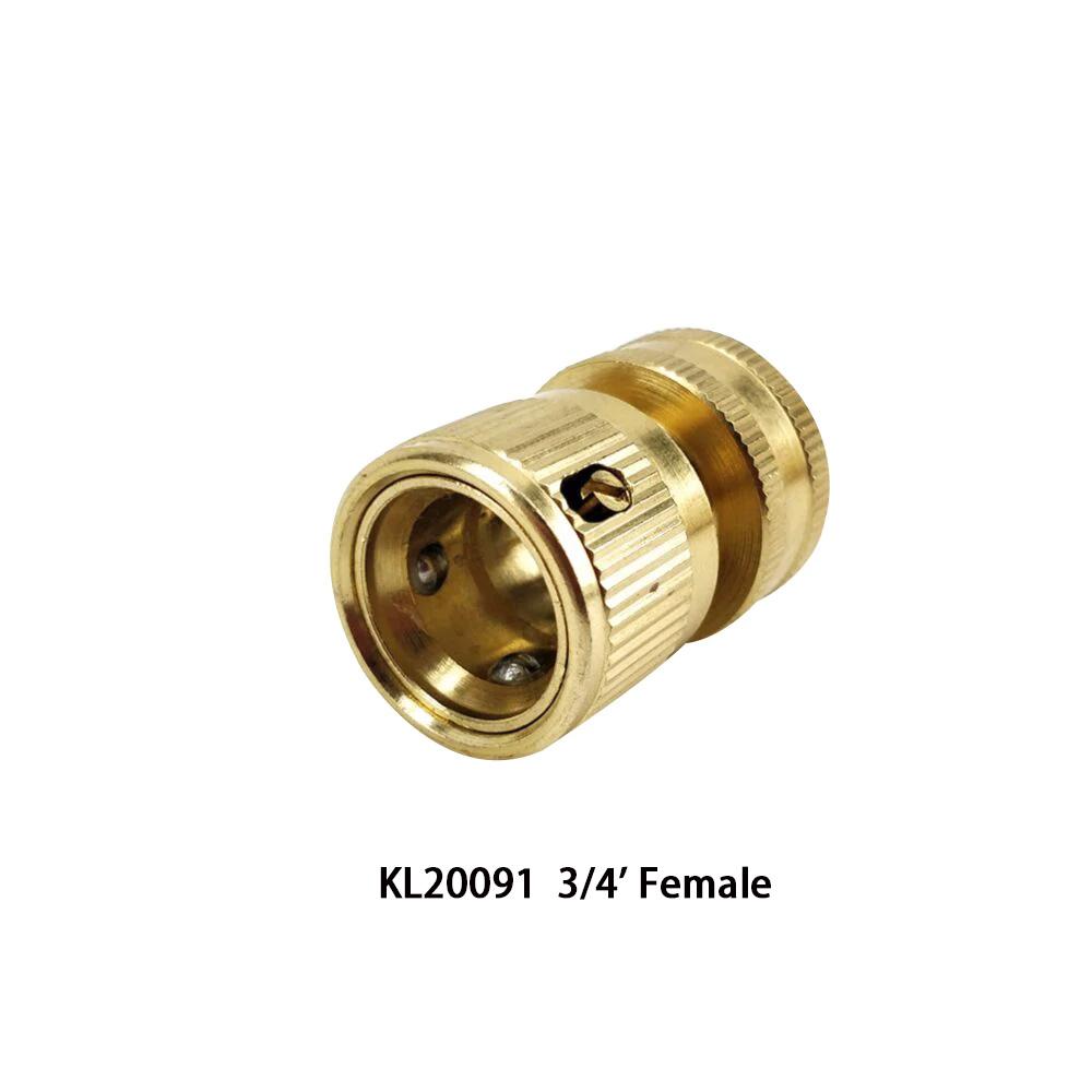 

kegland Садовый шланг Быстроразъемное соединение Муфта 1/2 дюйма 3/4 дюйма латунные соединители хозяйственные инструменты домашнее пивоварение