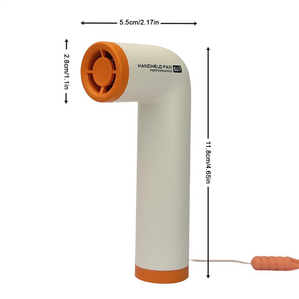 Portable Fan For Travel 4-Speed Small Fan Rechargeable Wind Blower For Outdoor Beach Sports Camping Indoor Home Car Desk Gym