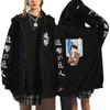 Japanese Anime Attack On Titan Zip Sweater Men's and Women's Casual Sports Jacket