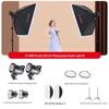 JINBEI EF-80BI Dual Color Temp LED Video Light