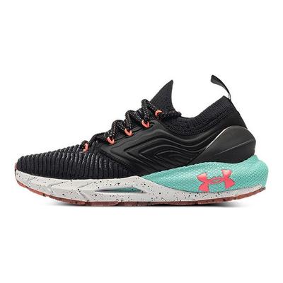 HOVR Phantom 2 Leichte Bequeme Low-Top Freizeit-Laufschuhe Damen Sneaker Schwarz Orange 3024169-001