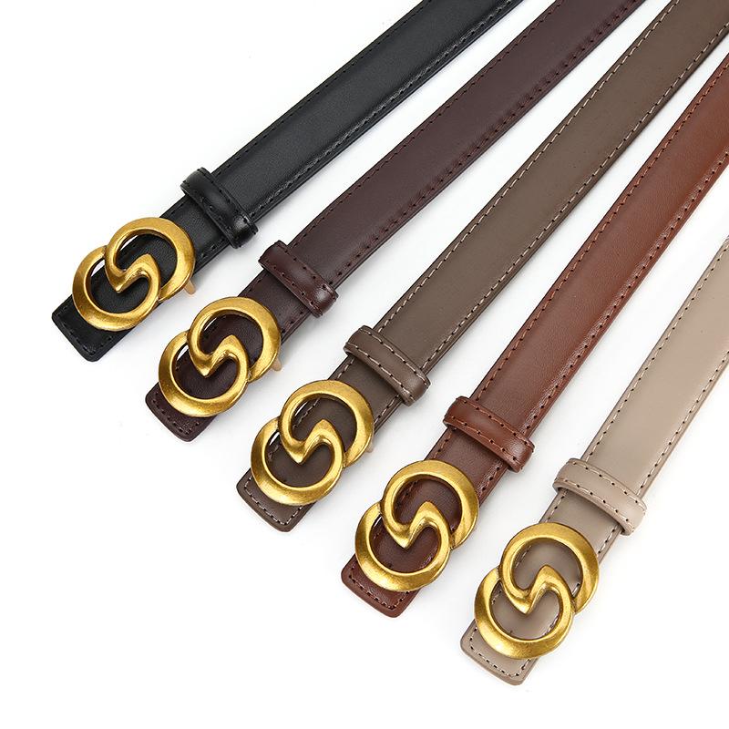 2026 Trendy Women's Korean Style Waist Belt for Jeans: Simple, Versatile, Casual.
