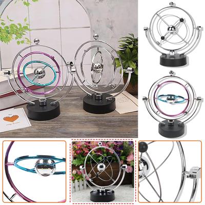 Elektronik Sürekli Hareket Masaüstü Oyuncak Dönen Denge Topları Fizik Bilim Oyuncağı