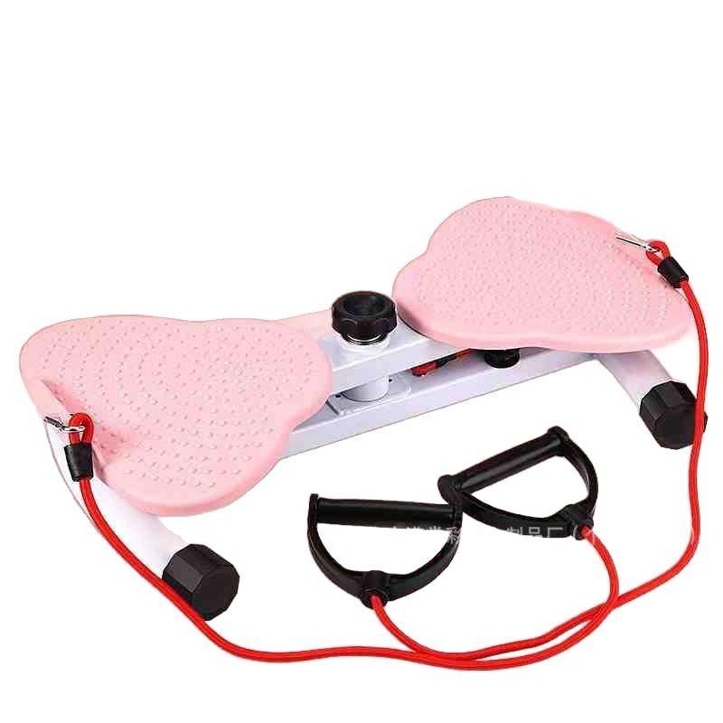Women's Silent Waist Twisting Disc with Rope: Abdominal Toner, Slimming, Fat Burning, and Shaping Machine