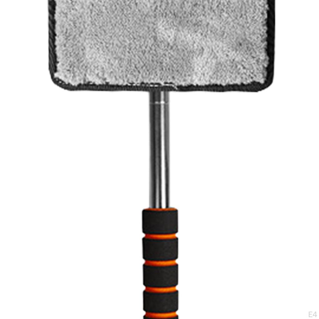 Car Wash Brush Windshield Cleaning Tool Adjustable Universal Defogging for Home Auto Truck