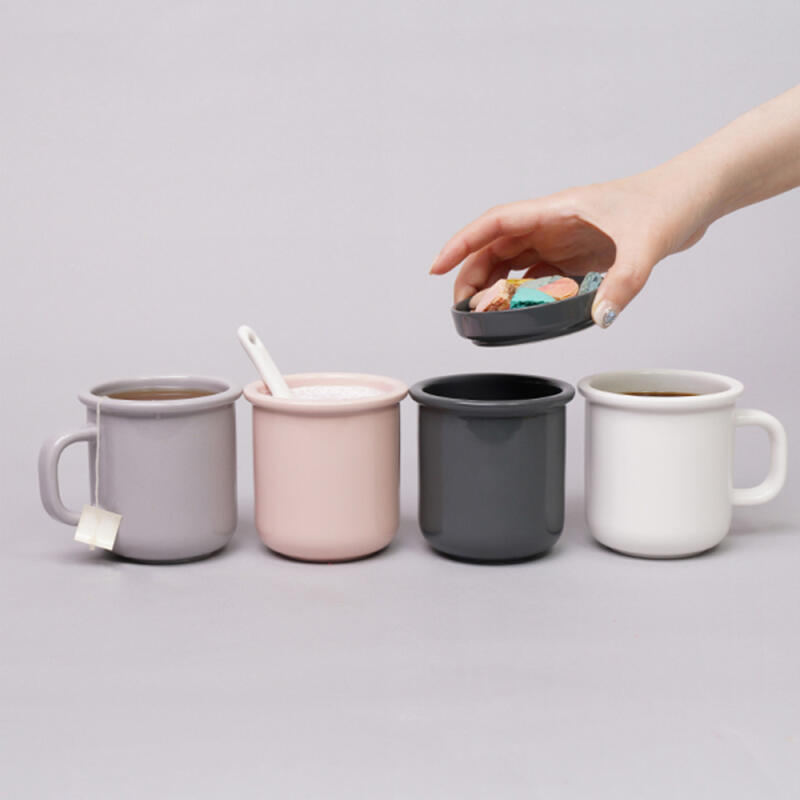 Nordic Ball Ball Mug (4 colors) Mug (Milk White)