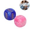 English Couple Dice Wedding Couple Lovers Bachelor Party Multiple Pose Dice for Adult